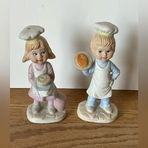 Porcelain Baker Figurines